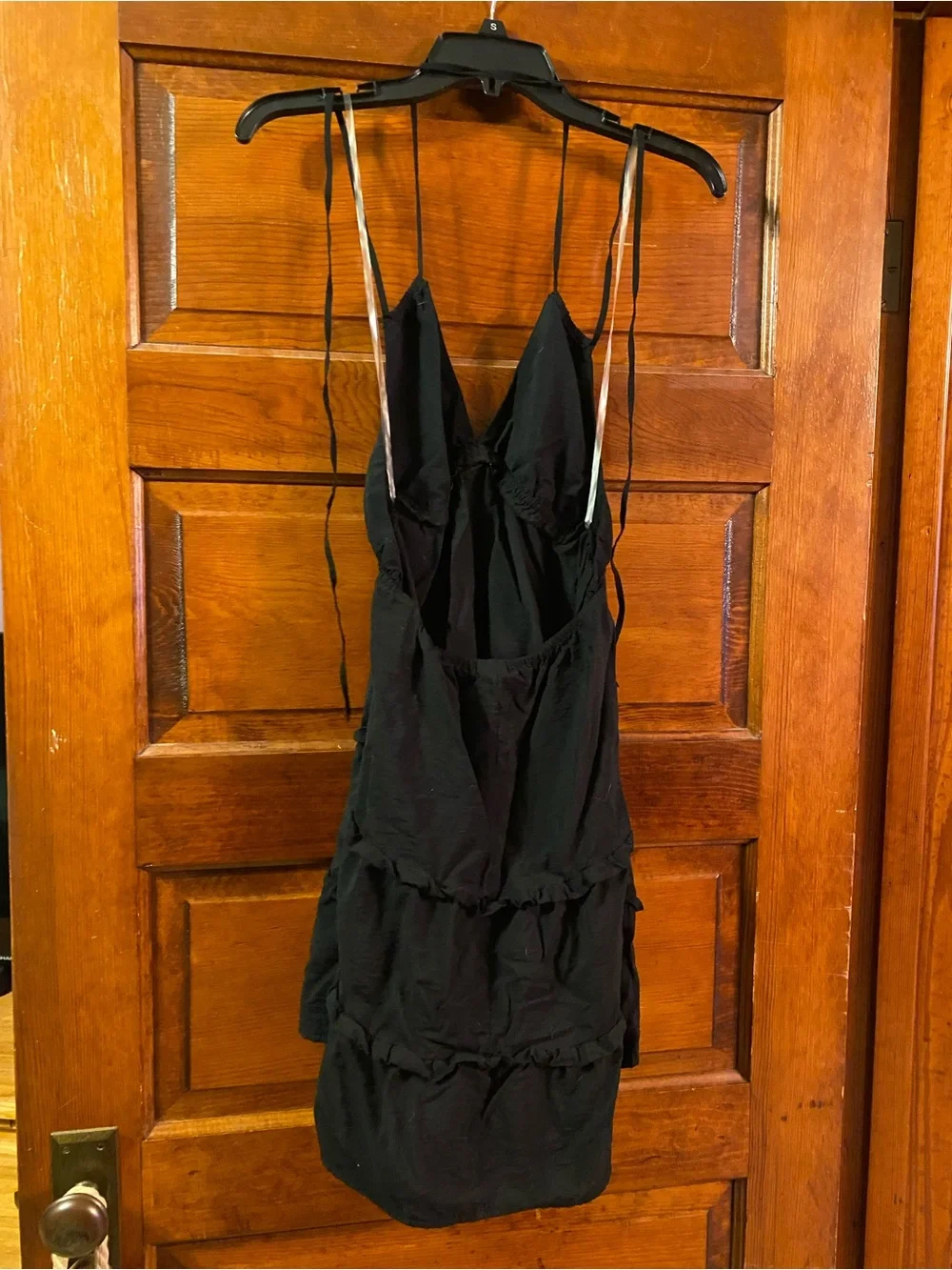wild fable Black Elastic-Waist Dress